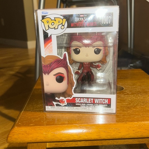 The Funko POP! Marvel WandaVision Scarlet Witch